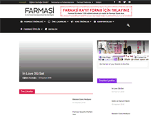 Tablet Screenshot of farmasizinciri.com